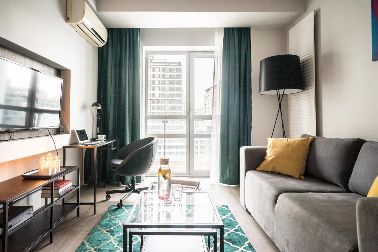 Oomph Warsaw Central Luxurious Air-Conditioned Apartment With Balcony Εξωτερικό φωτογραφία